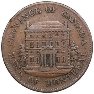 Canada, United Province (Soho mint) ½ Penny 1844 - Bank of Montreal