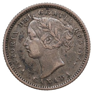 Canada (Royal Mint, London) 10 Cents 1886 - Victoria (1842-1901)