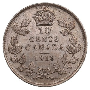 Canada (Ottawa) 10 Cents 1916 - George V (1910-1936)