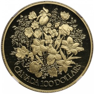 Canada (Ottawa) 100 Dollars 1977 - Elizabeth II (1952-2022) - NGC PF 69 ULTRA CAMEO