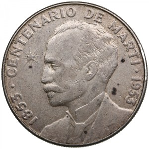 Cuba (Philadelphia mint) 1 Peso 1953 - José Martí