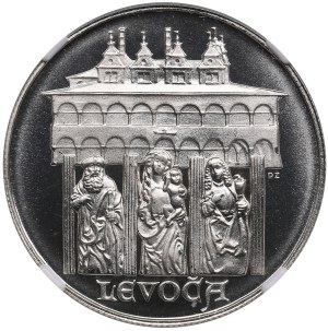 Czechoslovakia 50 Korun 1986 - Levoča - NGC PF 70 ULTRA CAMEO