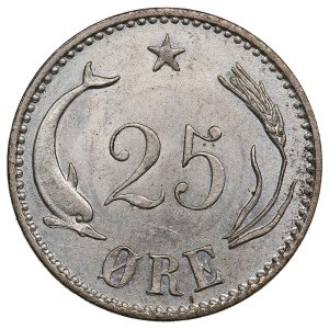Denmark (Copenhagen) 25 Öre 1900 - Christian IX (1863-1906)
