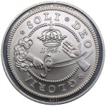 Denmark Silver Modern Medallic Imitation of 4 Marks 1660 (XX c. - XXI c.)