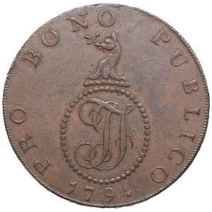 Great Britain (Suffolk, Haverhill) Halfpenny Token 1794