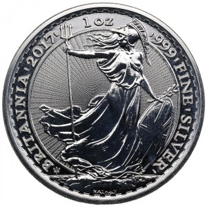 United Kingdom (Royal Mint, Llantrisant) 2 Pounds 2017 - Elizabeth II (1952-2022) - Britannia