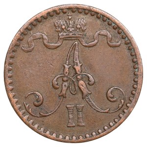 Finland (Russia) 1 Penni 1867 - Alexander II (1855-1881)