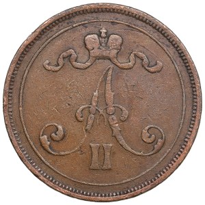Finland (Russia) 10 Penniä 1875 - Alexander II (1855-1881)