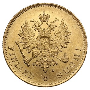 Finland (Russia) 10 Markkaa 1879 S - Alexander II (1855-1881)