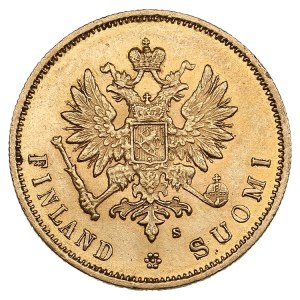 Finland (Russia) 10 Markkaa 1879 S - Alexander II (1855-1881)