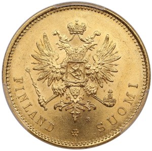 Finland (Russia) 20 Markkaa 1879 S - Alexander II (1855-1881) - PCGS MS63