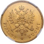 Finland (Russia) 20 Markkaa 1910 L - Nicholas II (1894-1917) - NGC MS 65