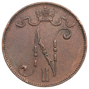 Finland (Russia) 5 Penniä 1910 - Nicholas II (1894-1917)