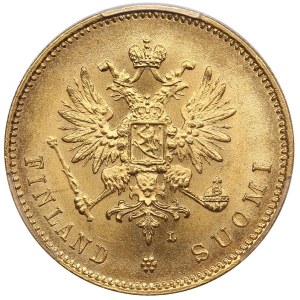 Finland (Russia) 20 Markkaa 1911 L - Nicholas II (1894-1917) - PCGS MS63