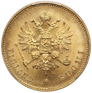 Finland (Russia) 20 Markkaa 1911 L - Nicholas II (1894-1917) - PCGS MS63
