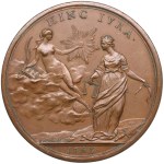 France Bronze Medal 1753 - Charles de Secondat, Baron de Montesquieu - Louis XV (1715-1774)