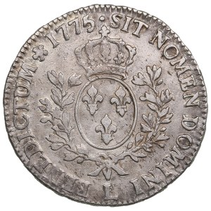France (Bayonne) 1 Silver Ecu 1775 - Louis XVI (1774-1792)