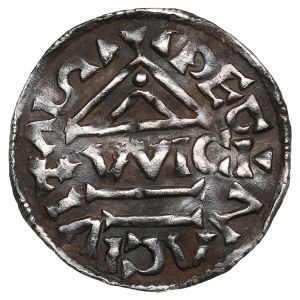 German States, Duchy of Bavaria (Regensburg) AR Denar - Heinrich IV as Duke (995-1002)