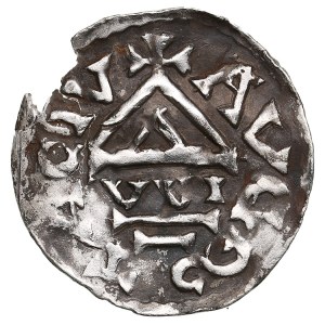German States, Bishopric of Augsburg AR Denar ND (1006-1009) - Bruno (1006-1029)