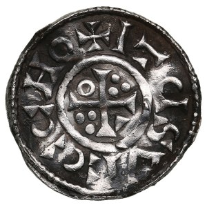 Kingdom of Germany (Regensburg) AR Denar ND (1009-1014) - Heinrich II (1002-1024)