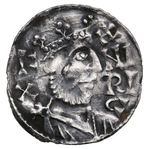 Kingdom of Germany (Regensburg) AR Denar ND (1009-1014) - Heinrich II (1002-1024)