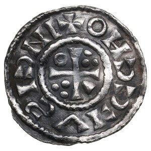Kingdom of Germany (Regensburg) AR Denar ND (1009-1014) - Heinrich II (1002-1024)