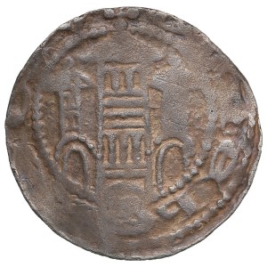 German States, Archbishopric of Cologne? AR Pfennig ND - Heinrich I von Molenark (1225-1238)