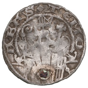 German States, Abbey of Corvey (Volkmarsen?) AR Pfennig ND - Thimo (1254-1275)