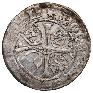 German States, Margraviate of Brandenburg (Berlin) AR Groschen ND - Joachim I and Albrecht IV (1499-1513)