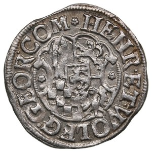 German States, County of Stolberg (Stolberg) 1⁄24 Thaler 1614 - Heinrich XXII (1575-1615) and Wolfgang Georg (1612-1631)