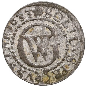State of Brandenburg-Prussia (Königsberg) BI Schilling / Solidus 1633/23 - Georg Wilhelm (1619-1640)