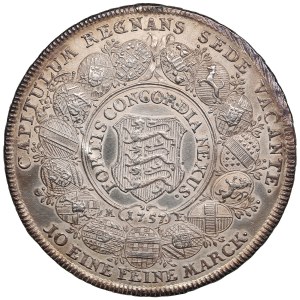 German States, Bishopric of Eichstätt (Nürnberg mint) 1 Thaler 1757 - Sede vacante