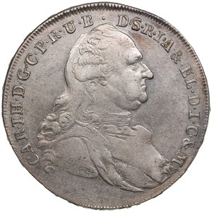 German States, Electorate of Bavaria (Munich) 1 Thaler 1792 - Karl Theodor (1777-1799)