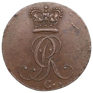 German States, Kingdom of Hannover (Clausthal) 1 Pfennig 1814 - George III (1814-1820)