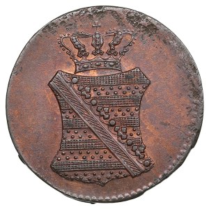German States, Kingdom of Saxony, Albertinian Line (Dresden) 1 Pfennig 1833 - Anton I (1827-1836)