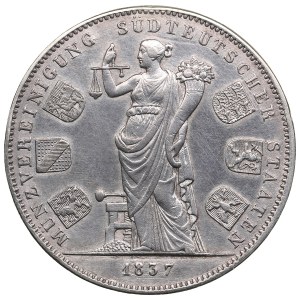 German States, Kingdom of Bavaria (Munich) 2 Thaler / 3½ Gulden 1837 - Ludwig I (1825-1848)