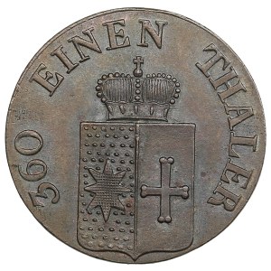 German States, Principality of Waldeck-Pyrmont (Berlin) 1 Pfennig 1842 - Georg Friedrich Heinrich (1813-1845)