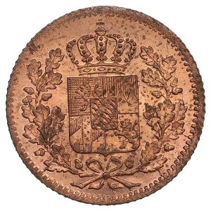 German States, Kingdom of Bavaria (Munich) 1 Pfennig 1843 - Ludwig I (1825-1848)