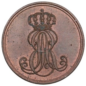 German States, Kingdom of Hannover (Hannover) 1 Pfennig 1845 - Ernst August I (1837-1851)