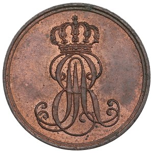 German States, Kingdom of Hannover (Hannover) 1 Pfennig 1845 - Ernst August I (1837-1851)