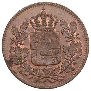 German States, Kingdom of Bavaria (Munich) 2 Pfennige 1847 - Ludwig I (1825-1848)