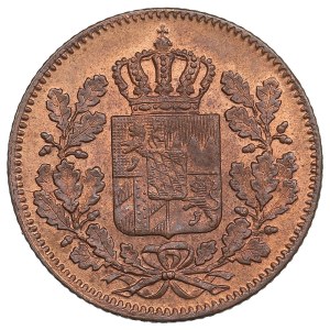 German States, Kingdom of Bavaria (Munich) ½ Kreuzer 1851 - Maximilian II (1848-1864)