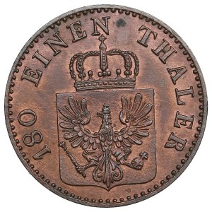 German States, Kingdom of Prussia (Berlin) 2 Pfennige 1853 - Friedrich Wilhelm IV (1840-1861)