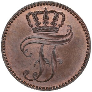 German States, Grand Duchy of Mecklenburg-Schwerin (Berlin) 3 Pfennige 1855 - Friedrich Franz II (1842-1883)
