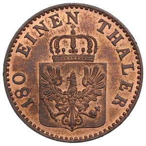 German States, Kingdom of Prussia (Berlin) 2 Pfennige 1855 - Friedrich Wilhelm IV (1840-1861)