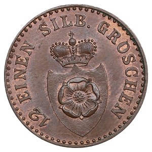 German States, Principality of Lippe (Berlin) 1 Pfennig 1858 - Leopold III (1851-1875)