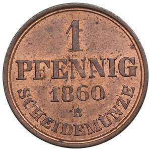 German States, Kingdom of Hannover (Hannover) 1 Pfennig 1860 - George V (1851-1866)