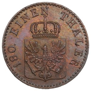 German States, Kingdom of Prussia (Berlin) 2 Pfennige 1861 - Wilhelm I (1861-1888)