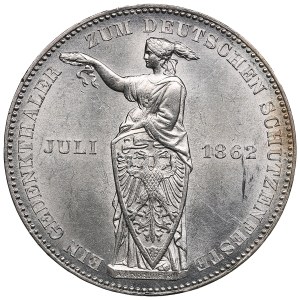 German States, Free City of Frankfurt 1 Thaler 1862