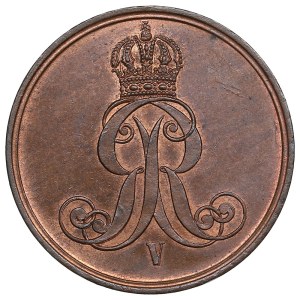 German States, Kingdom of Hannover (Hannover) 2 Pfennige 1862 - George V (1851-1866)